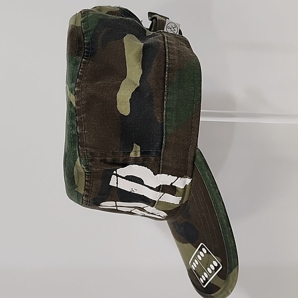 Alternative "Valor" Camouflage TV Series Crew Hat Cadet Castro Adjustable Cap - Picture 3 of 8